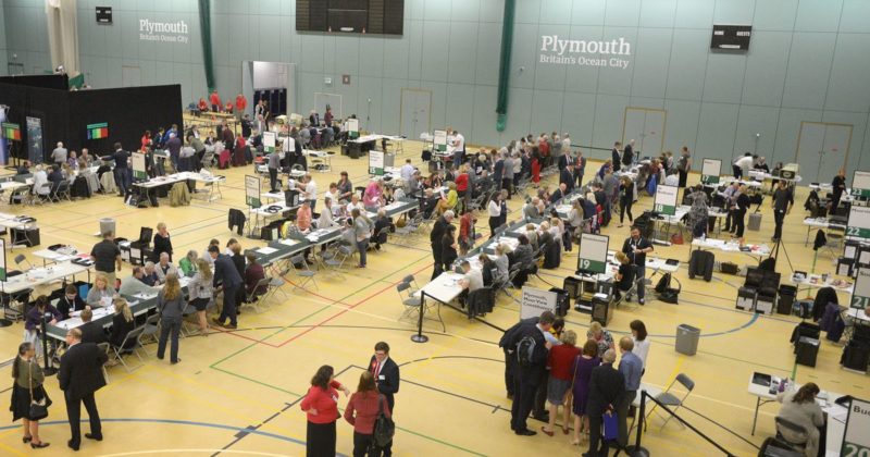 Plymouth Election Count